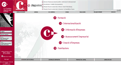 Desktop Screenshot of cambraterrassa.es